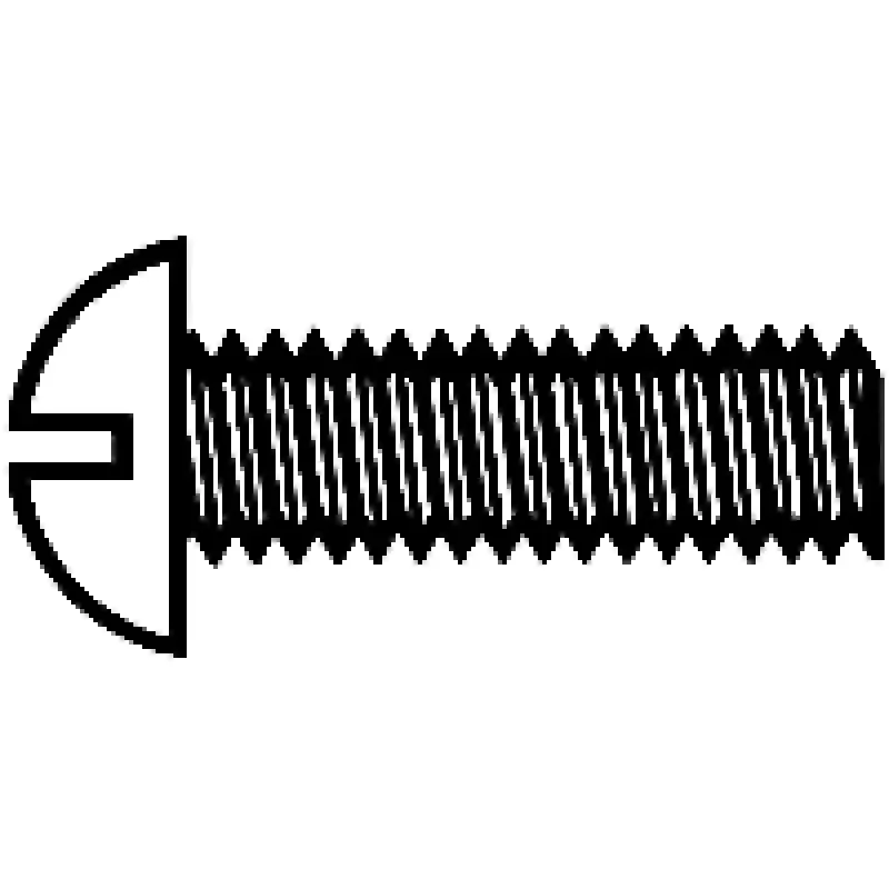 0-80 Brass Round Head Machine Screws -- 3/8 x .060" .95 x .15cm pkg(12)