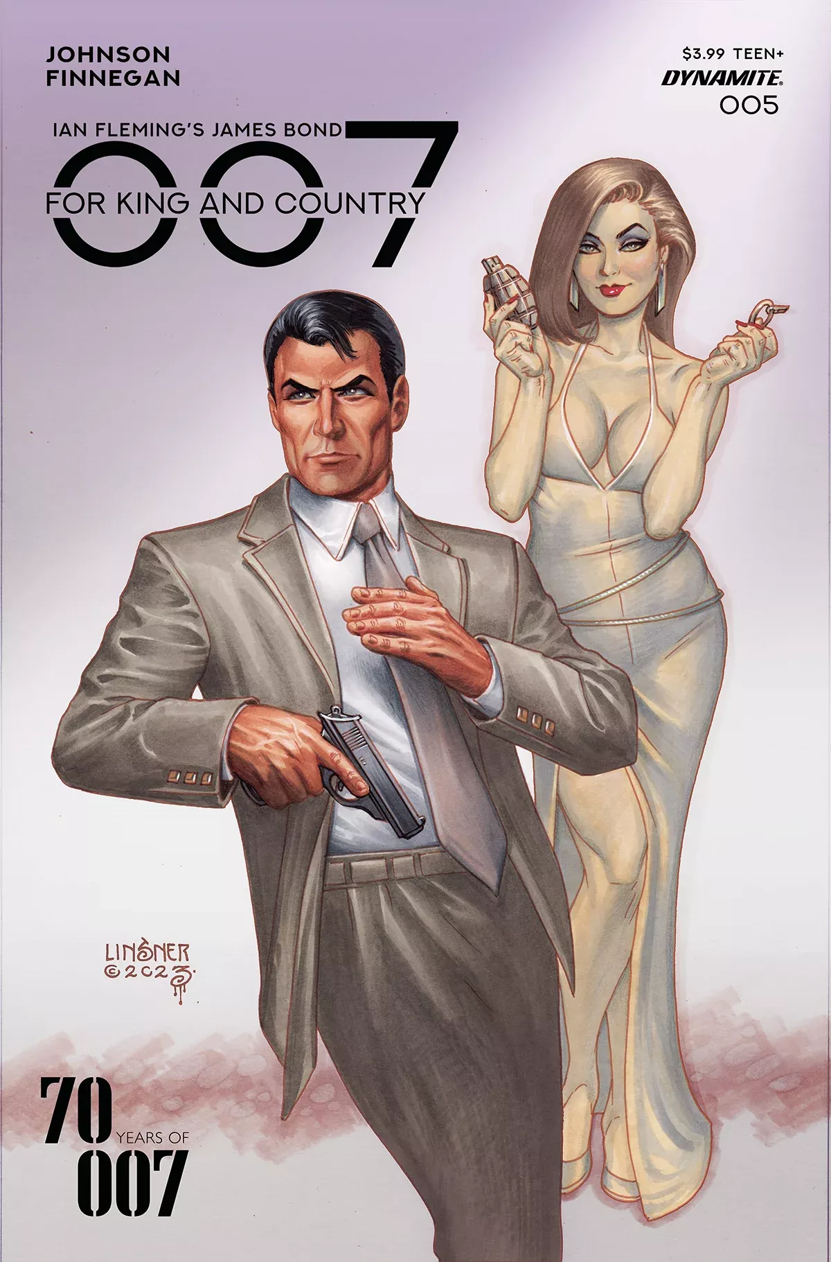 007 FOR KING COUNTRY #5 CVR A LINSNER (08/09/2023)