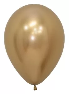 05" Reflex Gold 970 - Round Balloons (50pcs)