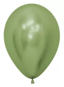 05" Reflex Lime Green 931 -RoundBalloon (50pcs)