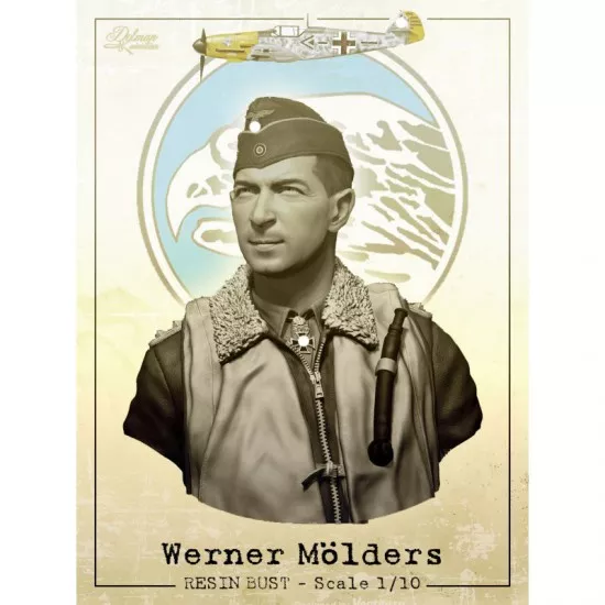 1/10 Werner Molders Bust Dolman miniatures B-32