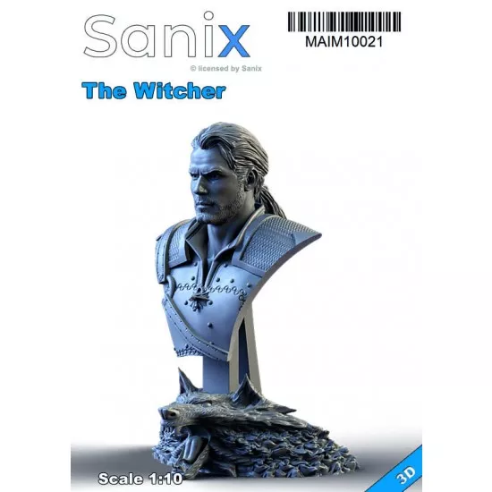 1/10 The Witcher Bust MAiM 10021