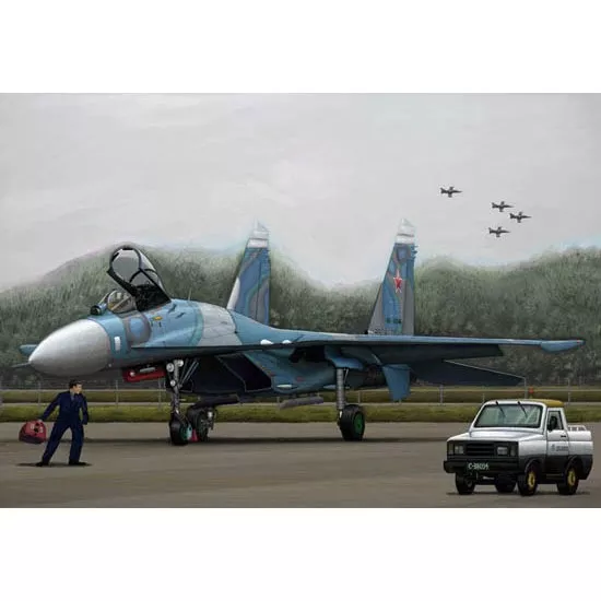 1/144 Russian Su-27 Flanker B Trumpeter 03909