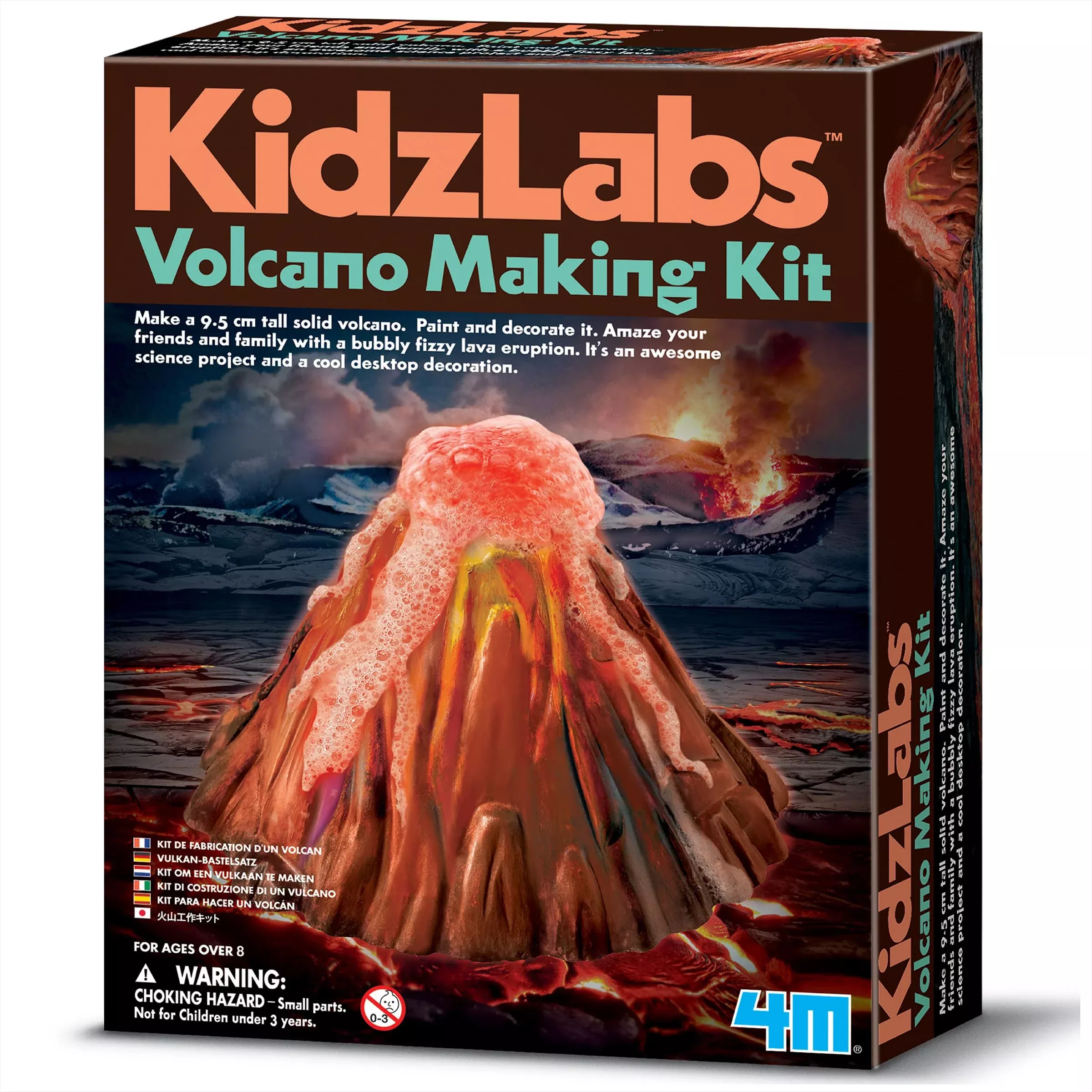 4M Volcano Making Kit - Educational Science Project for Ages 8+