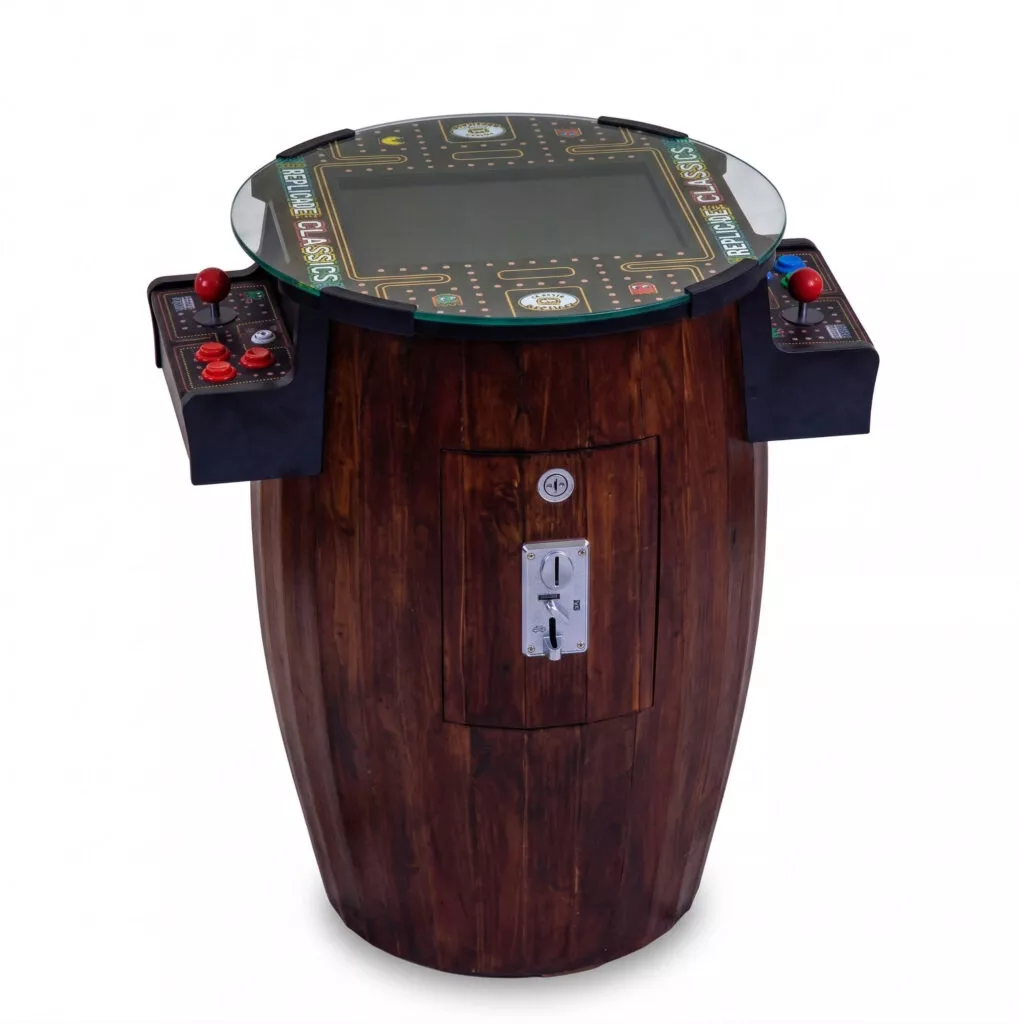 60 Game Wine Barrel Arcade For Sale – Game Room Gorilla