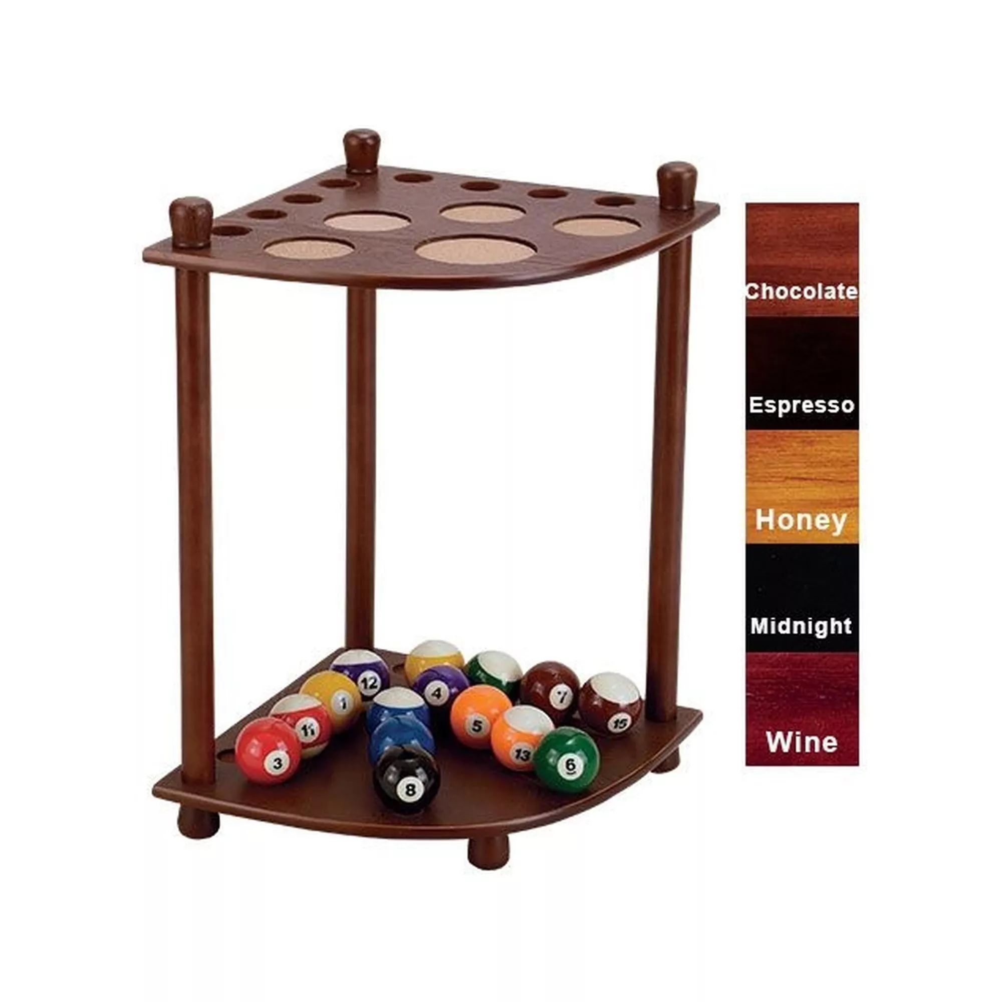 8 Cue Corner Floor Rack For Sale – Game Room Gorilla