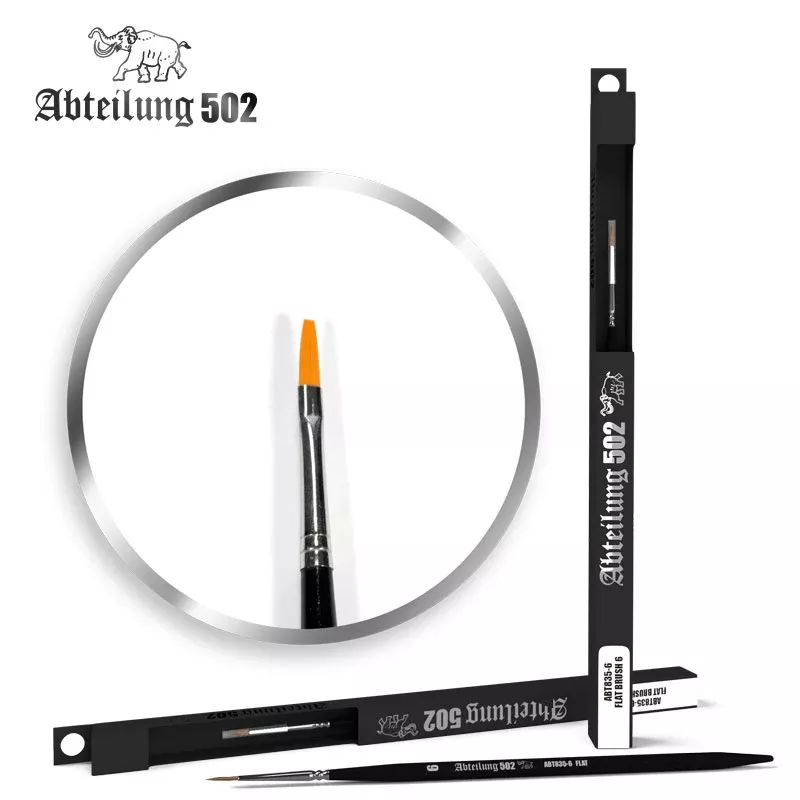 Abteilung502 835-6: Flat Brush 6
