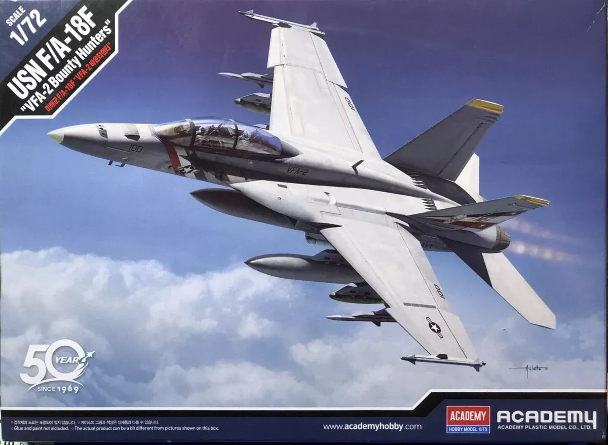 Academy 1/72 USN F/A-18F