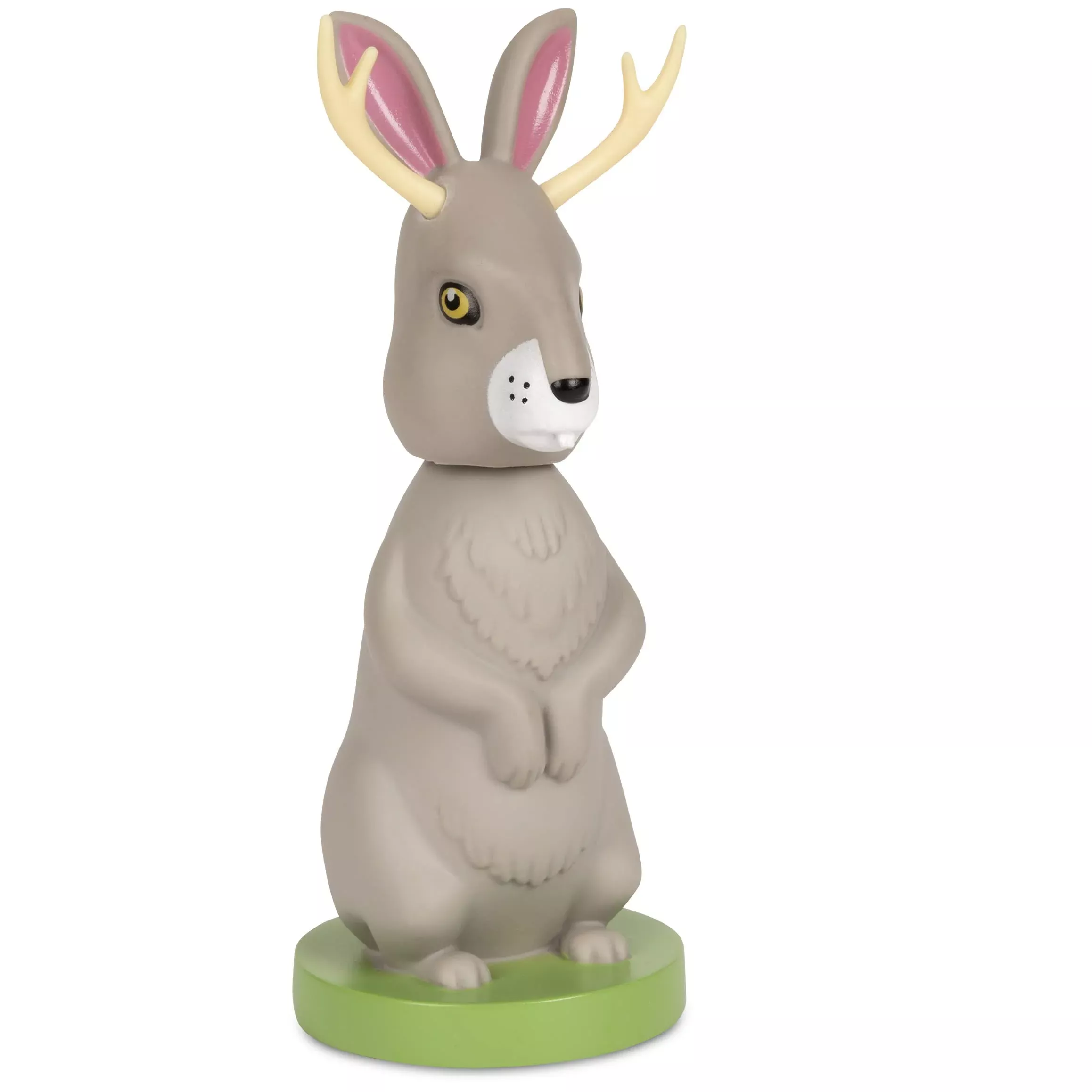 Accoutrements Jackalope Nodder Vinyl Bunny with Horns 5-3/