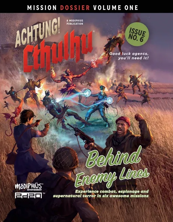 Achtung! Cthulhu: 2d20 Mission Dossier 1 - Behind Enemy Lines