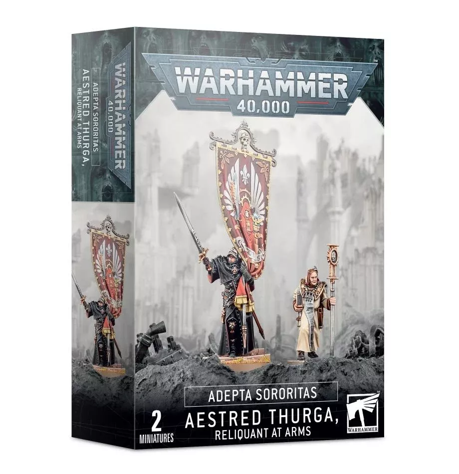 ADEPTA SORORITAS AESTRED THURGA, RELIQUANT AT ARMS