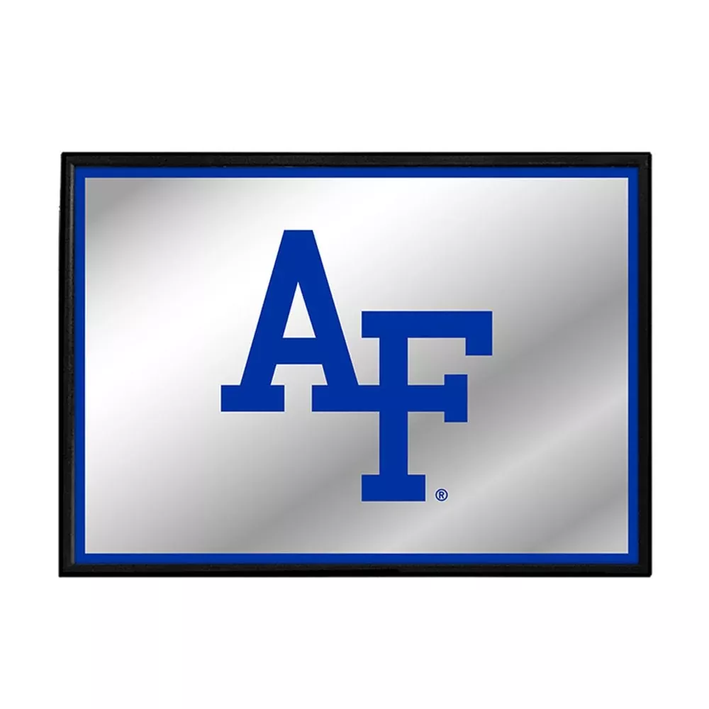 Air Force Falcons: Framed Mirrored Wall Sign