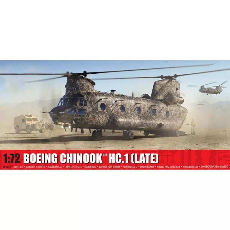 Airfix - BOEING CHINOOK HC.1 (LATE) - A06024