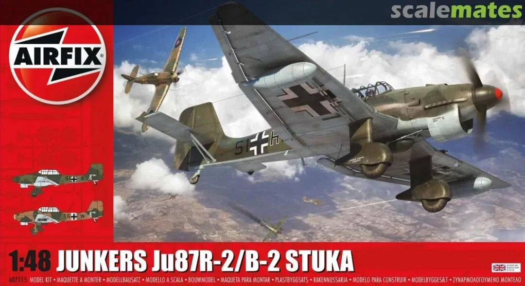 Airfix -Junkers Ju87R-2/B-2 Stuka - A07115