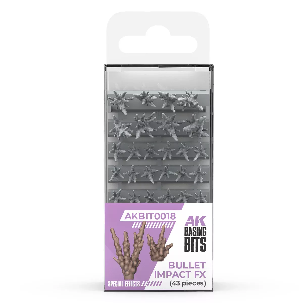 AK Interactive: Bullet Impact FX - Basing Bits