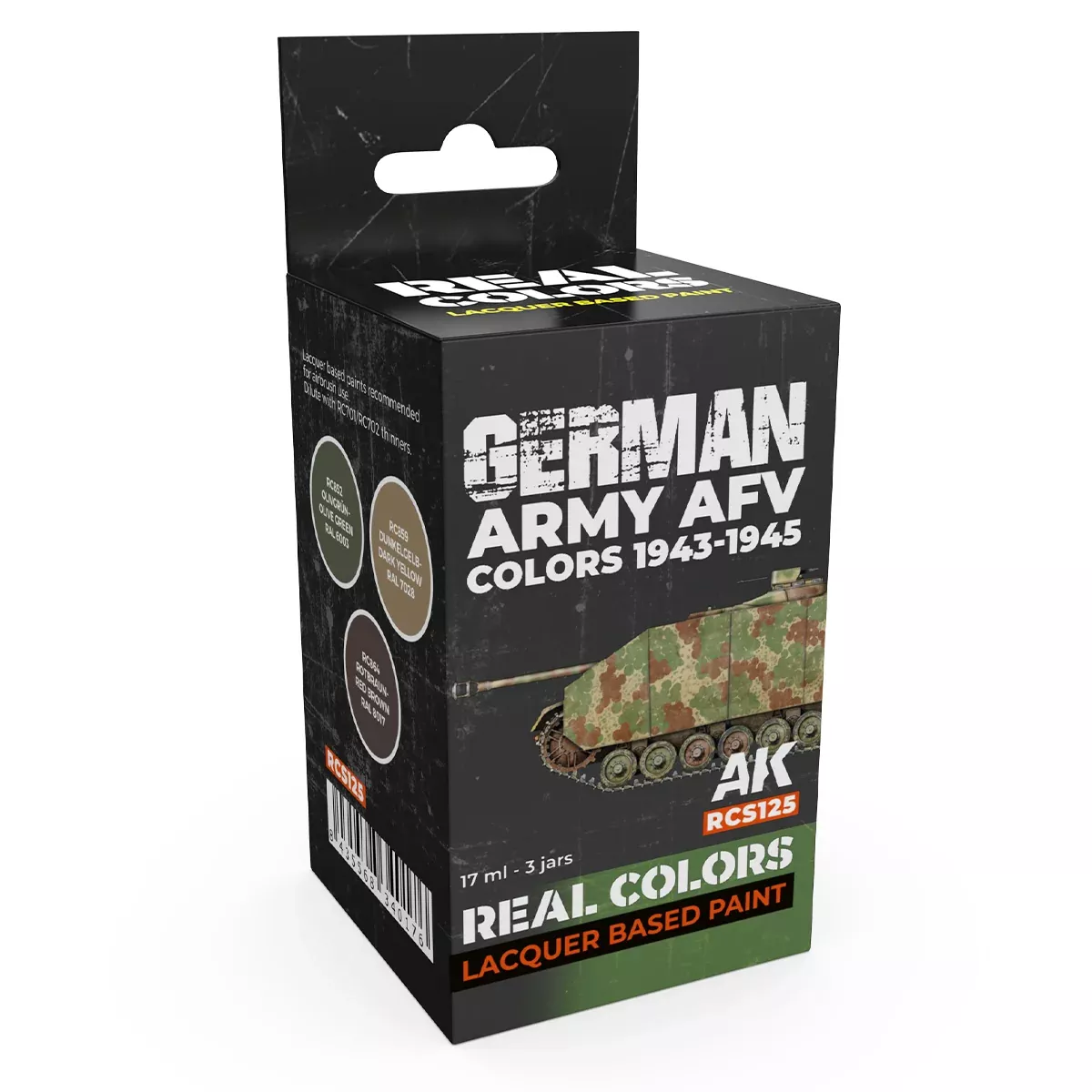 AK Interactive RCS125 Real Colors: German Army AFV Colors 1943-1945