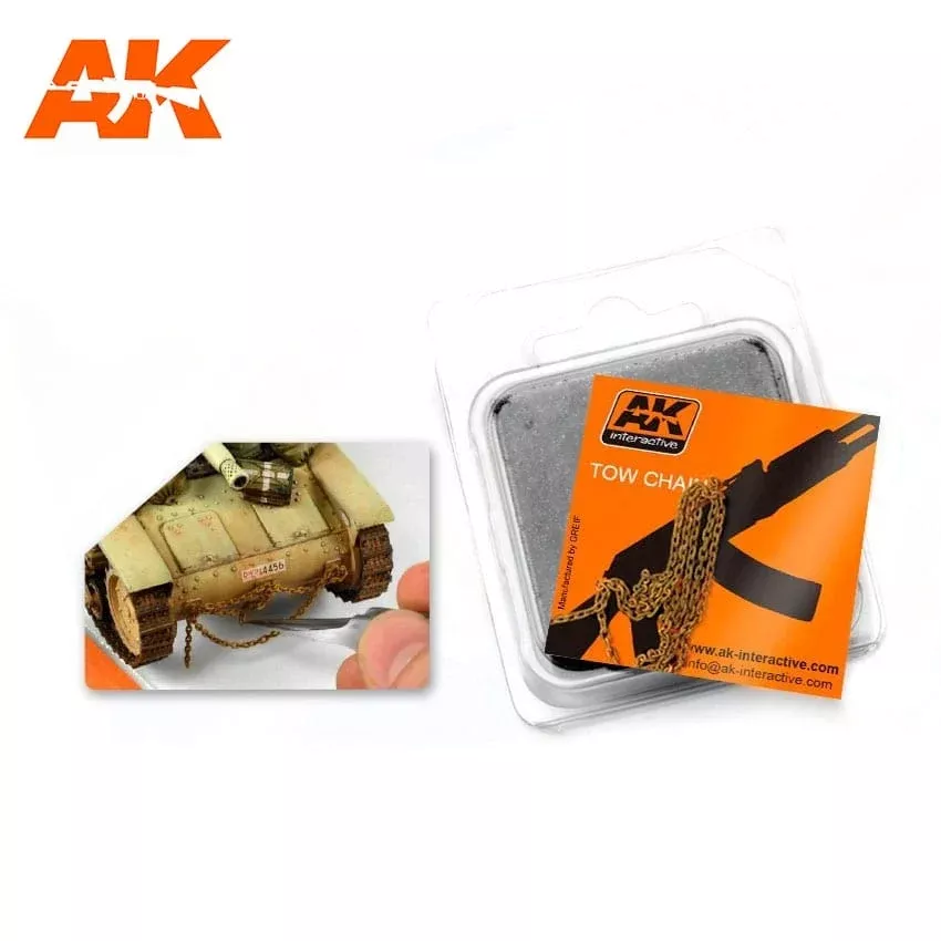 AK Interactive: Rusty Tow Chain - Small