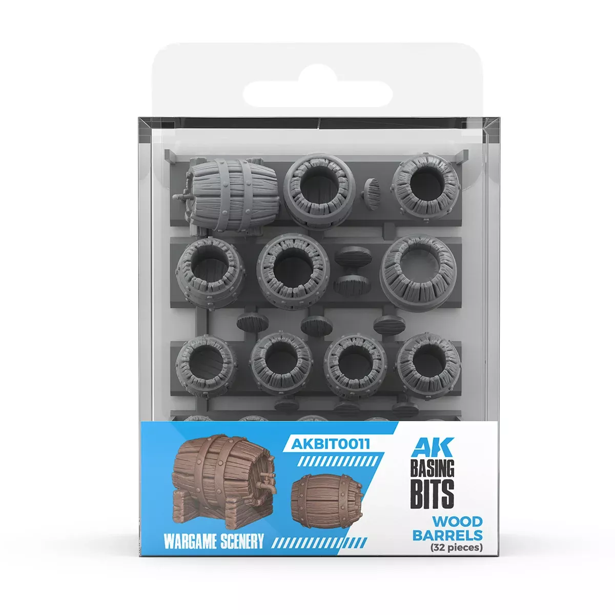 AK Interactive: Wood Barrels - Basing Bits