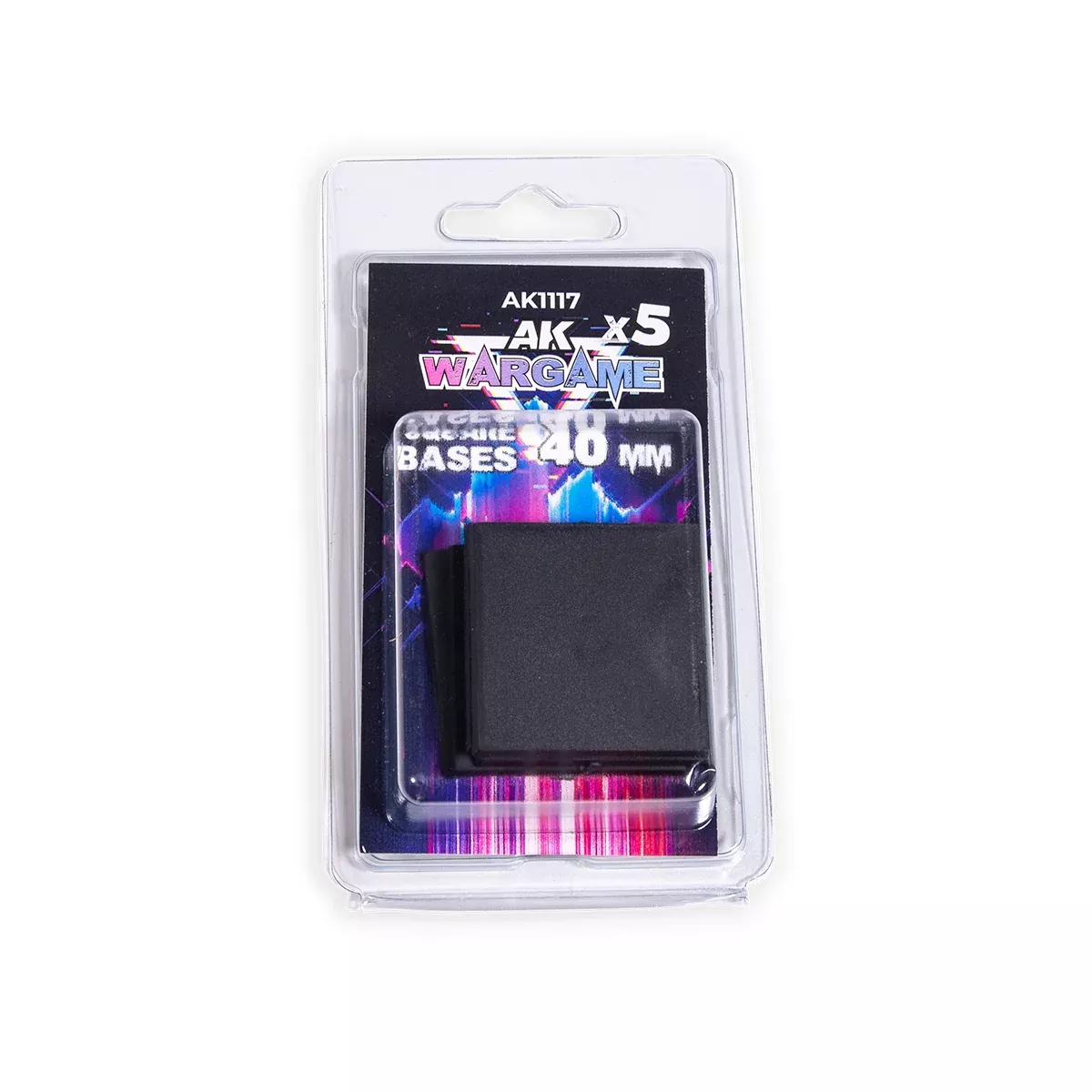 AK1117: Square Bases 40X40mm x5 Units