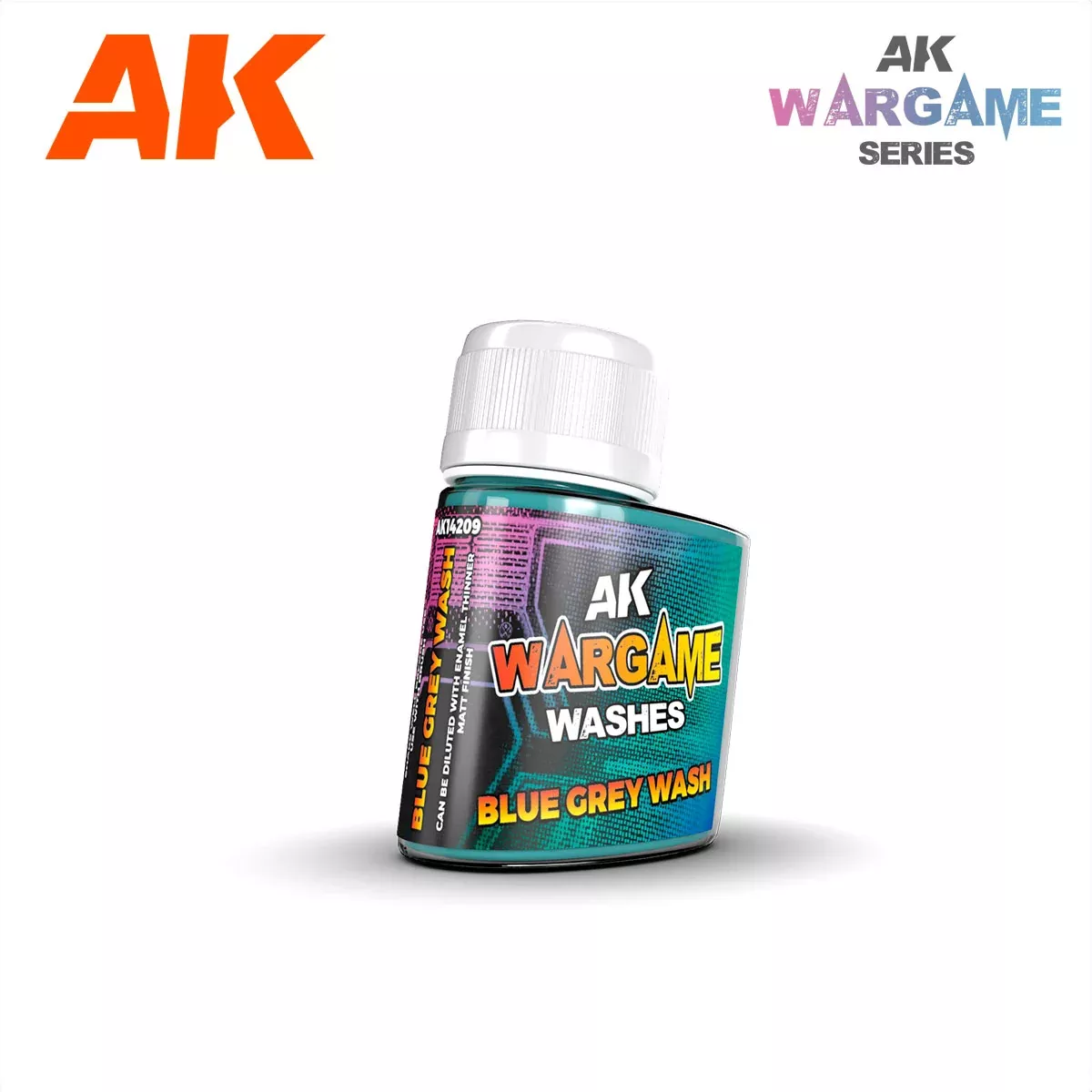 AK14209: Wargame Washes Blue Grey Wash (35mL)