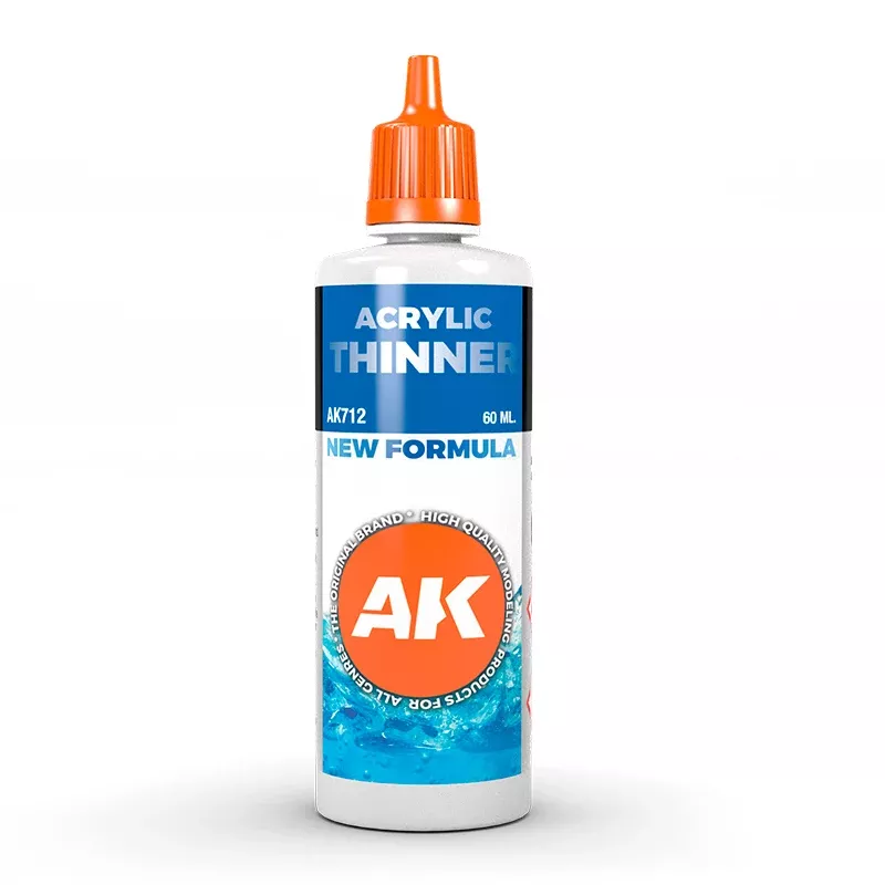 AK712: Acrylic Thinner (60mL)