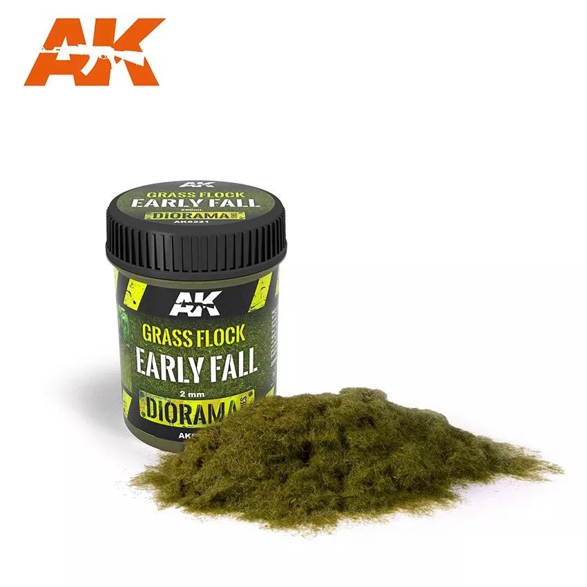 AK8221: Grass Flock Early Fall 2mm