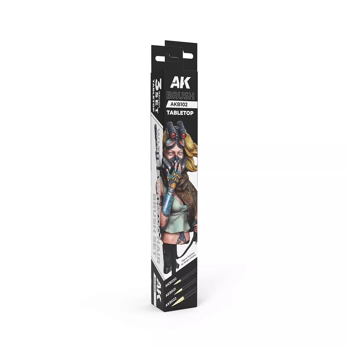 AKB102: Tabletop Brush Set (3)