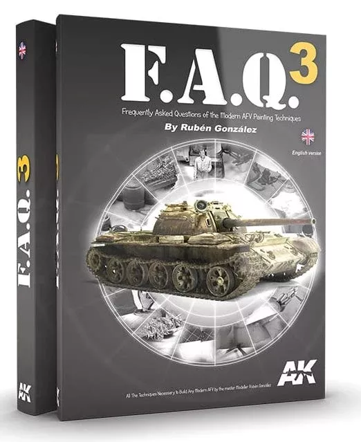 AKI 288 FAQ 3 Modern AFV Painting Techiques Book