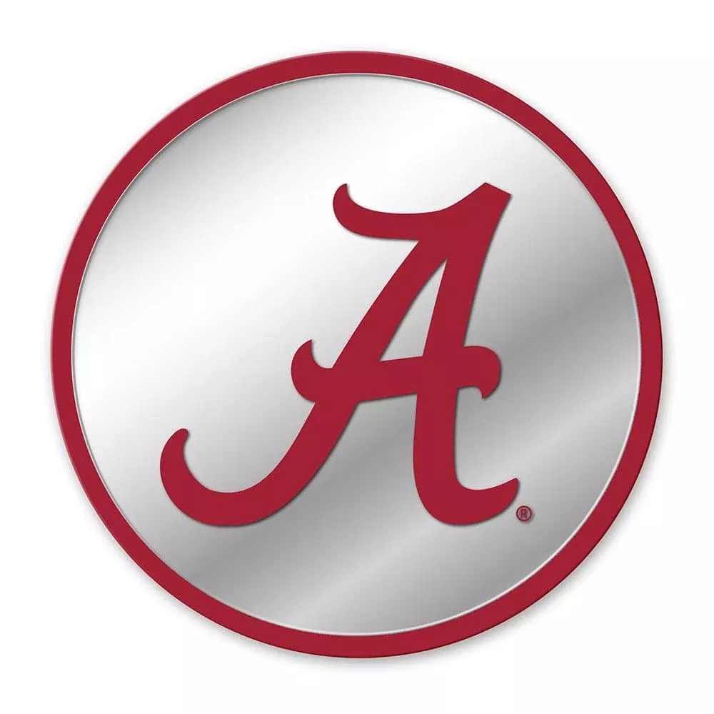 Alabama Crimson Tide: Modern Disc Mirrored Wall Sign