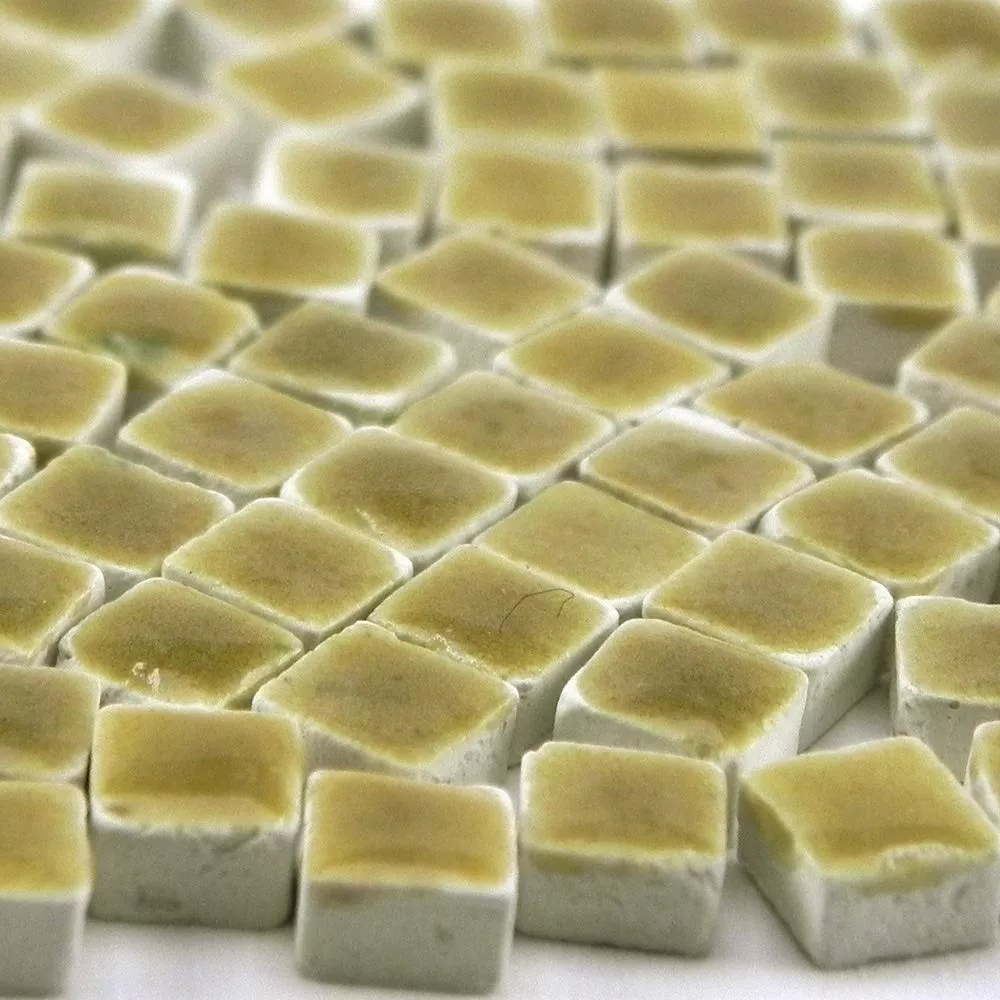 ALEA Mosaic Micro Ceramic Tiles for Mosaics, 5mm, Honey, 250
