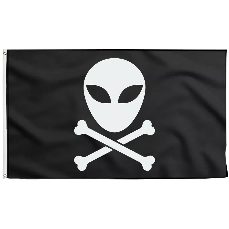 Alien Pirate Flag - Jolly Roger | Sons Of Pirate