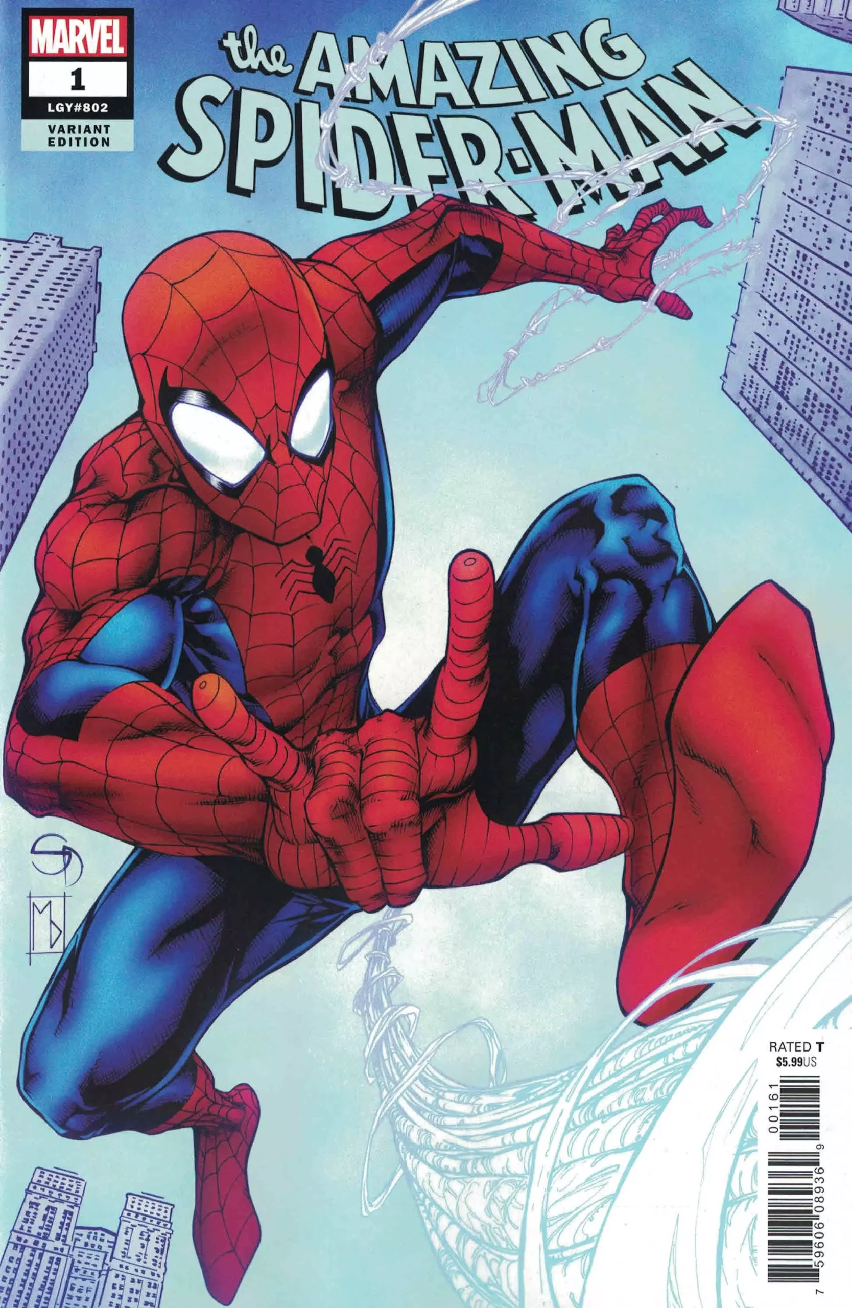 AMAZING SPIDER-MAN #1 DAVIS VAR 1:25 7/11/2018