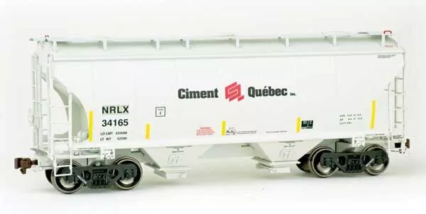 American Limited 2028 HO Scale Trinity 3281 2-Bay Covered Hopper NRLX 34165