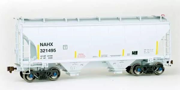 American Limited Models 2014 HO Scale Trinity 3281 2-Bay Covered Hopper NAHX 321495