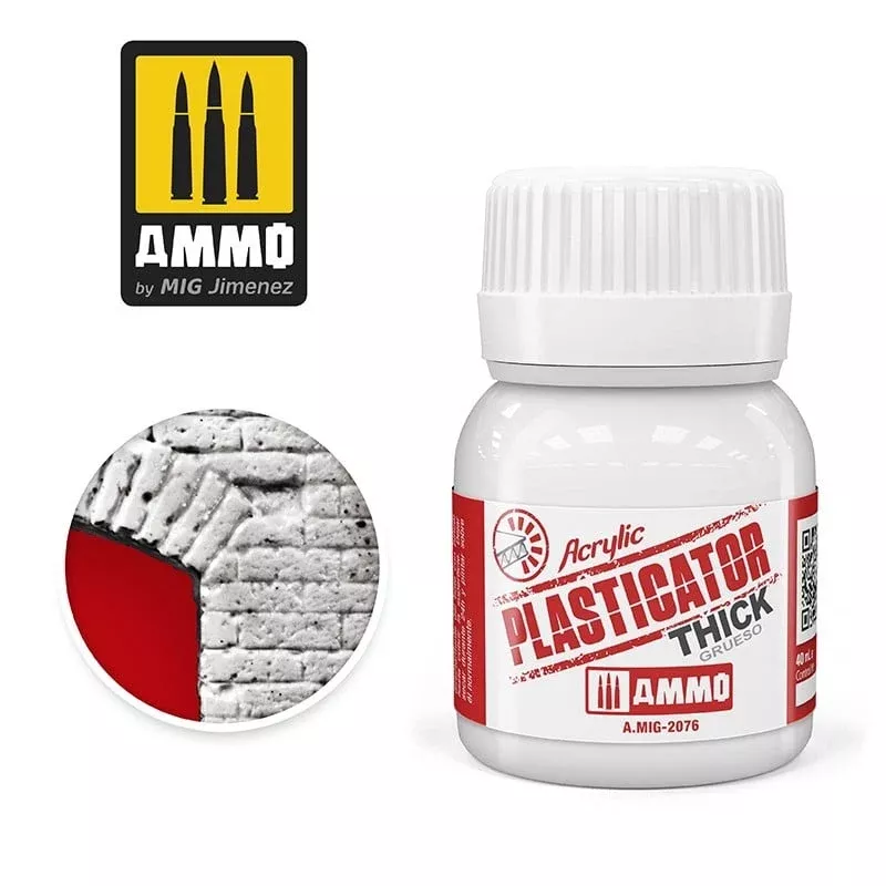 AMMO - Acrylic Plasticator Thick Surface Prep Solution 40ml Bottle