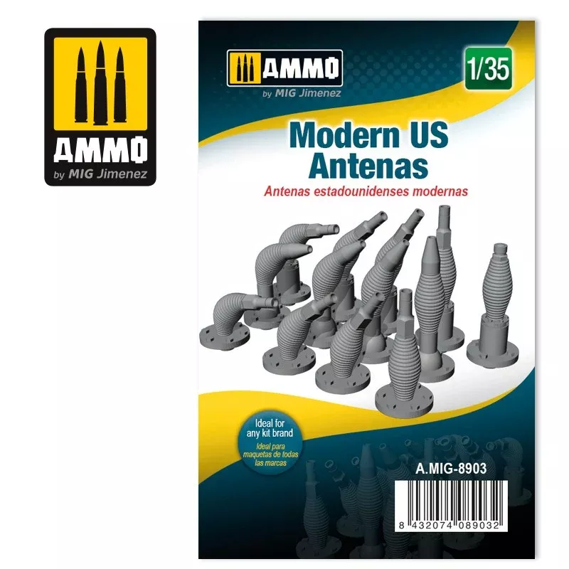 AMMO by Mig 8903 1/35 Modern US Antenna Bases