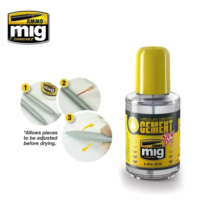 AMMO - Medium Dense Cement - Slow Dry (Polyester Plastic Glue)