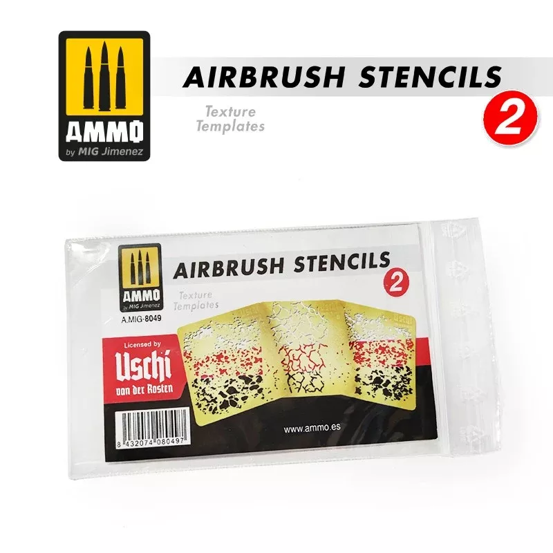 Ammo Mig Airbrush Stencils 2 - AMIG8049