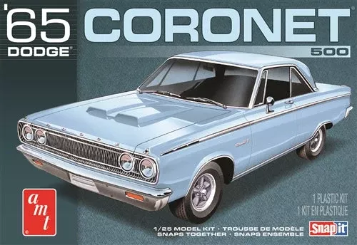 amt 1176 1/25 1965 Dodge Coronet Snap Kit