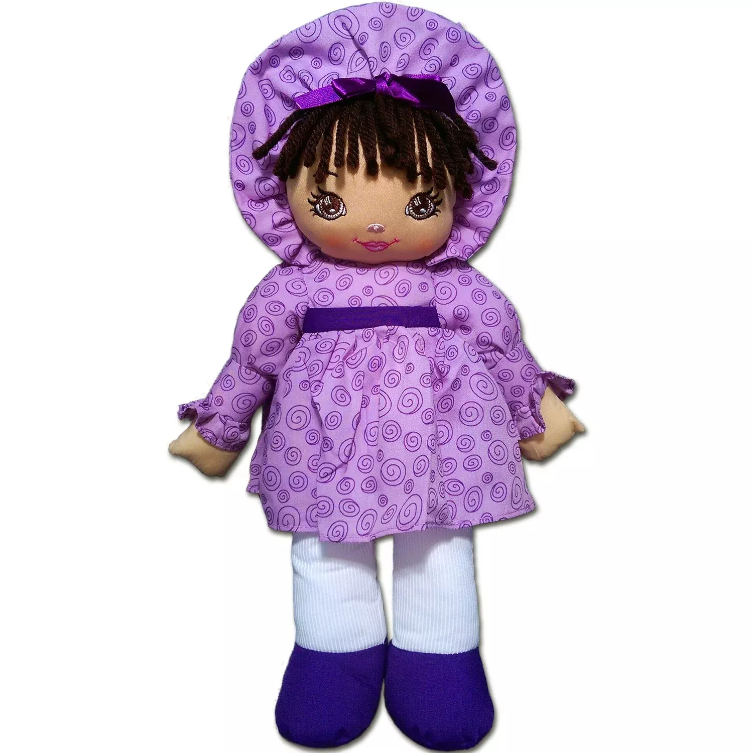 Anico Sweetie Mine Doll 15" Lavender Huggable Plush Toy