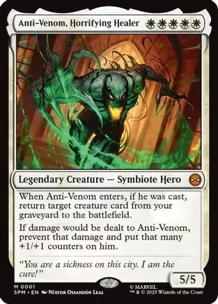 Anti-Venom, Horrifying Healer (SPM-001) [Marvel's Spider-Man] Foil