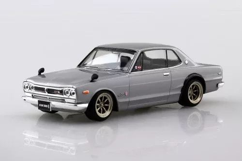 Aoshima 1/32 NISSAN SKYLINE 2000GT-R Custom Wheel (SILVER)
