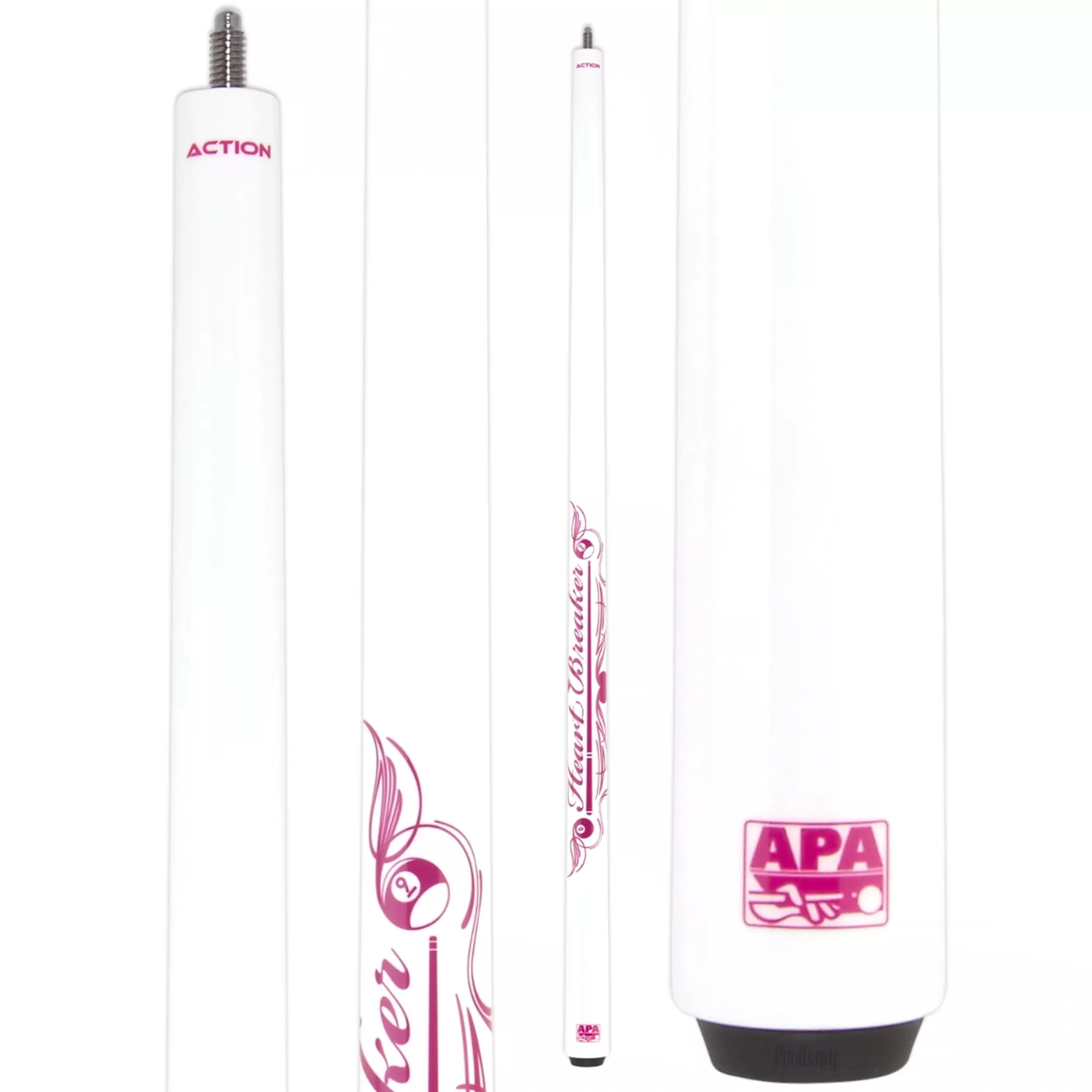 APA APABK03 Pink Heartbreaker 22oz Break Cue For Sale – Game Room Gorilla