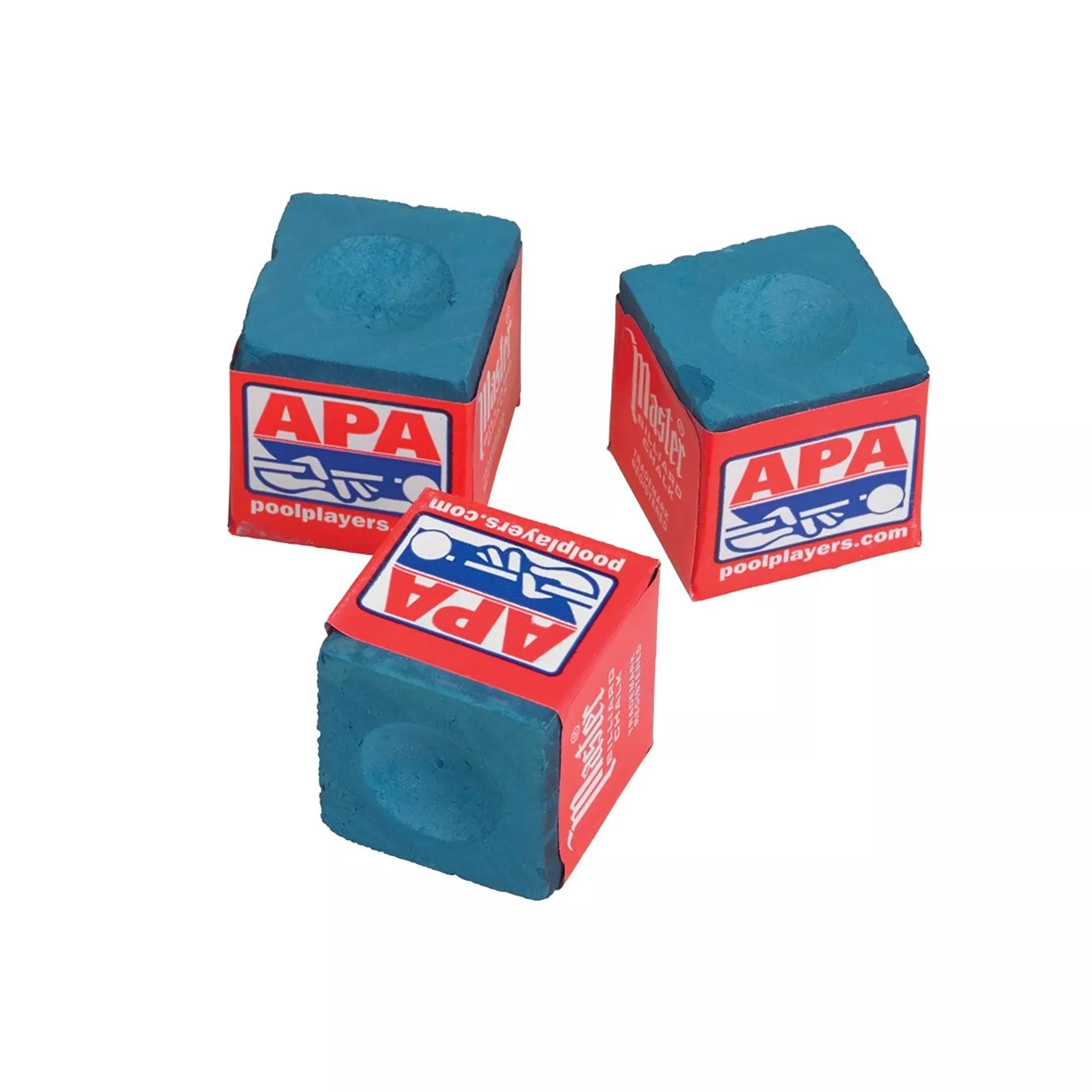 APA Master Chalk - Blue (12 Cubes) For Sale – Game Room Gorilla