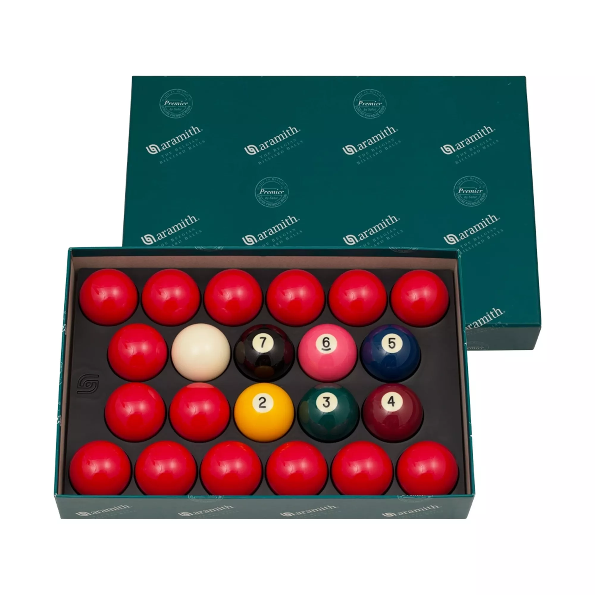 Aramith Premier 2 1/8" Numbered Snooker Ball Set For Sale – Game Room Gorilla