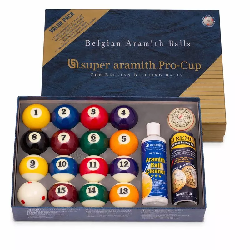 ARAMITH SUPER PRO VALUE PACK POOL BALL SET For Sale – Game Room Gorilla