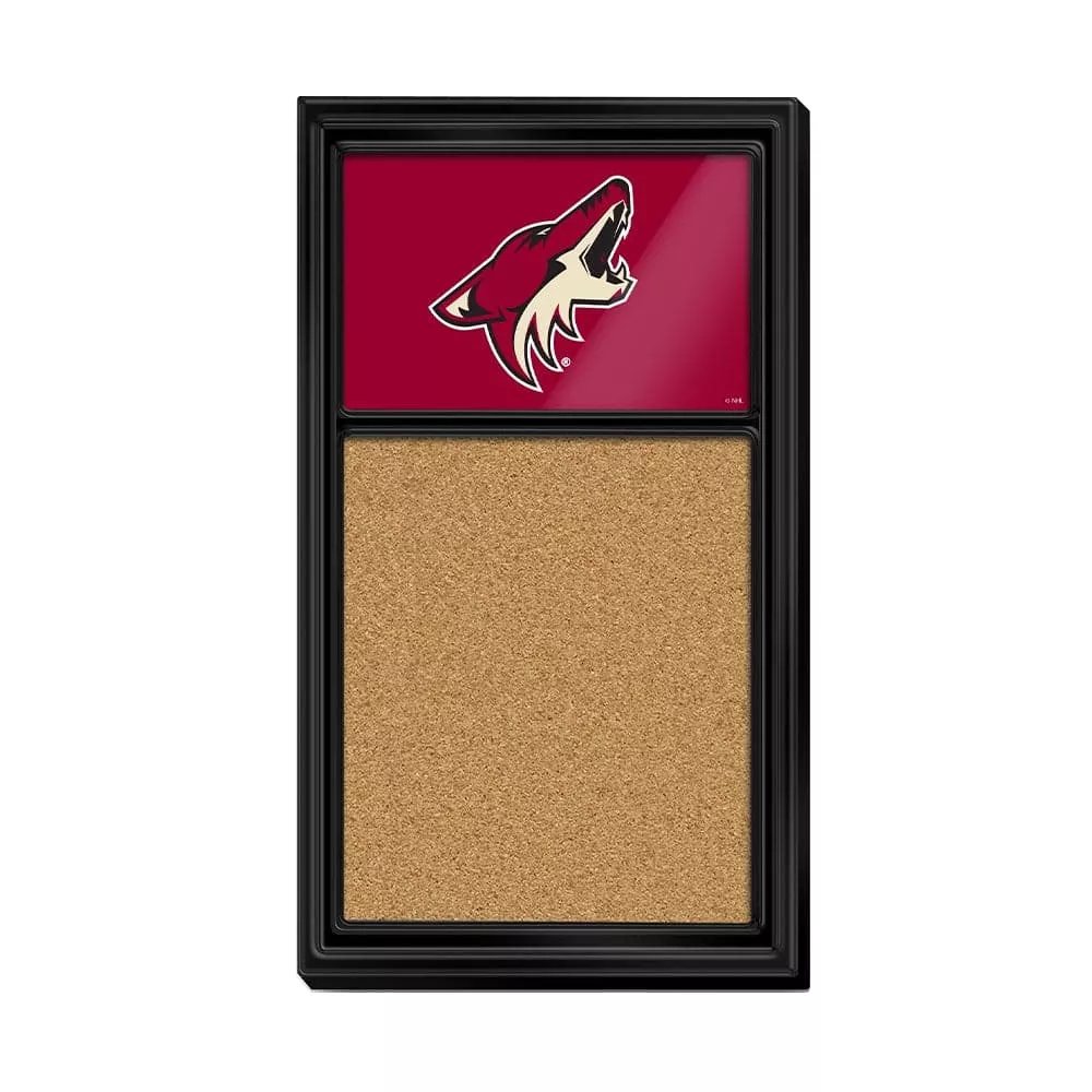 Arizona Coyotes: Cork Note Board