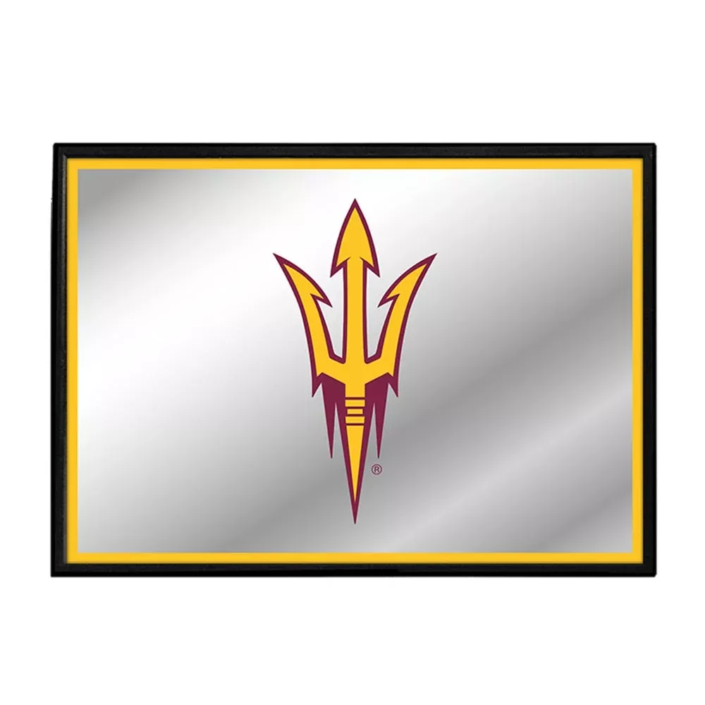Arizona State Sun Devils: Framed Mirrored Wall Sign