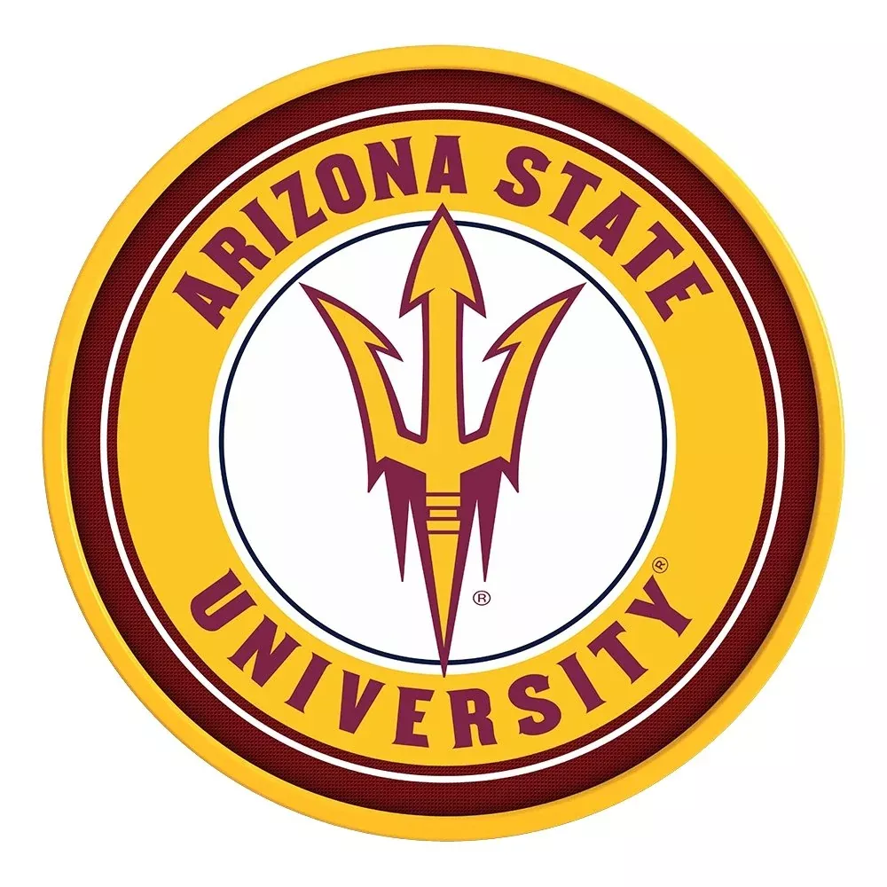 Arizona State Sun Devils: Modern Disc Wall Sign