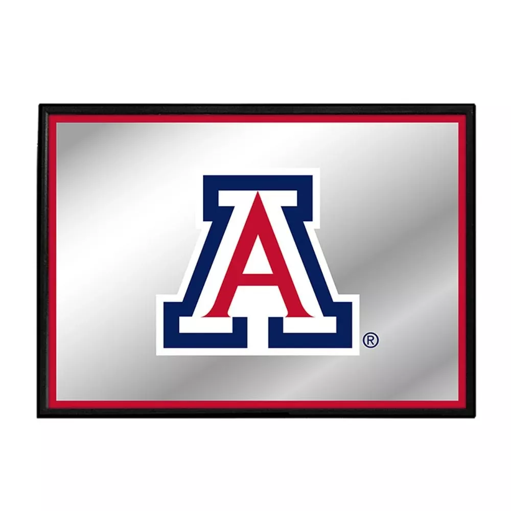 Arizona Wildcats: Framed Mirrored Wall Sign